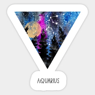 Aquarius Constellation, Aquarius Sticker